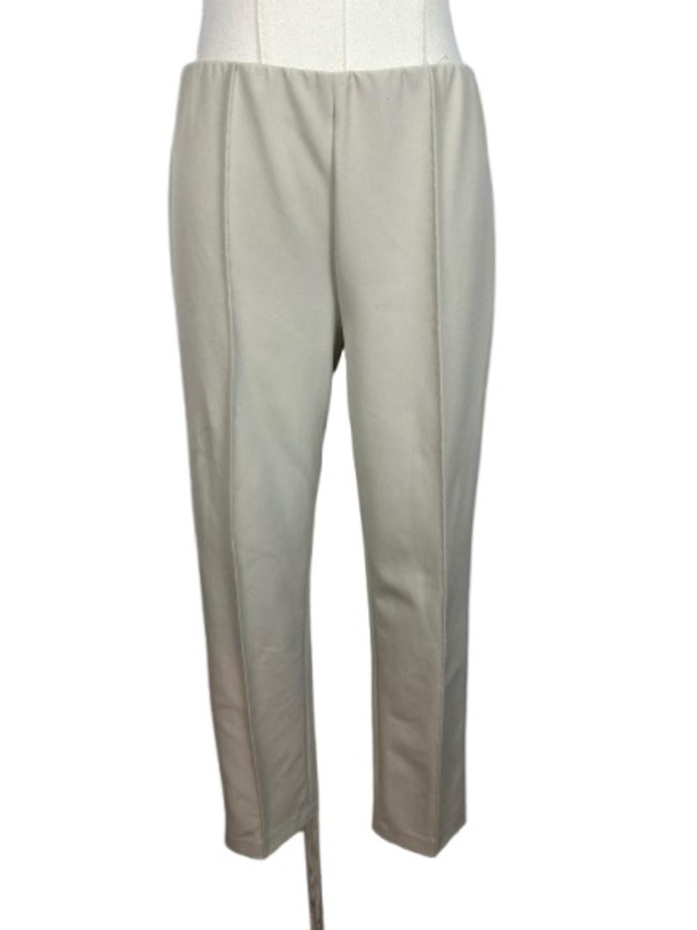 Elliott Lauren Straight-Leg Pants in Cream Size 4